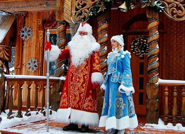 дед мороз и снегурочка